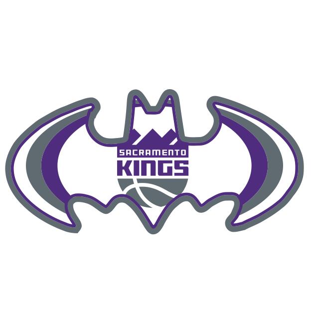Sacramento Kings Batman Logo DIY iron on transfer (heat transfer)